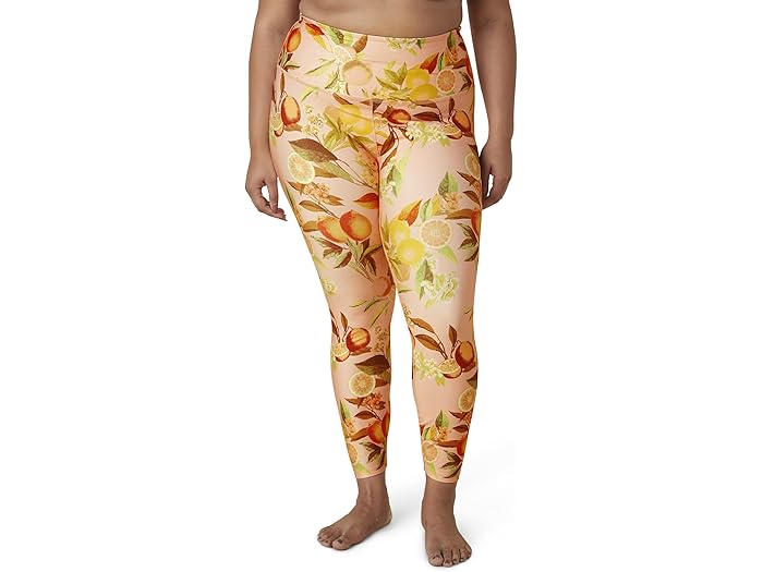 (取寄) ビヨンドヨガ プラス サイズ エンデュランス ライト ハイ ウェスト ミディ レギングス Beyond Yoga Plus Size Endurance Light High Waisted Midi Leggings Pink Lemonade