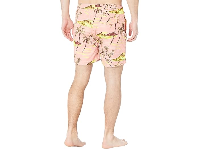 (取寄) スコッチ & ソーダ ミッド レングス リサイクル ポリエステル プリンテッド スイム ショーツ Scotch & Soda Mid Length Recycled Polyester Printed Swim Shorts Combo C