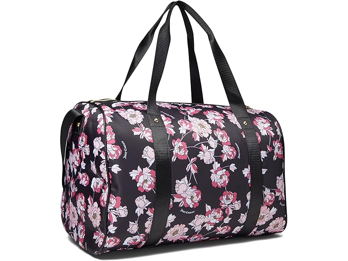(取寄) ジューシークチュール ベスト ロージー ウィークエンダー Juicy Couture Best Seller Rosie Weekender Pretty Rose Black Multi