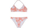 (取寄) ロキシー キッズ フラワー アディクト トライ スイムスーツ セット (ビッグ キッズ) Roxy Kids Flowers Addict Tri Swimsuit Set (Big Kids) Desert Flower Surf Trippin