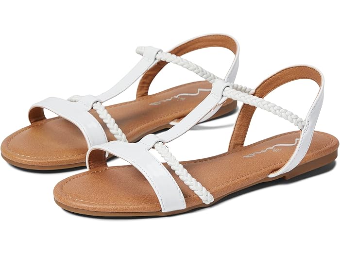 (取寄) ニーナ キッズ バーナデット (トドラー/リトル キッド/ビッグ キッド) Nina Kids Burnadet (Toddler/Little Kid/Big Kid) White Patent