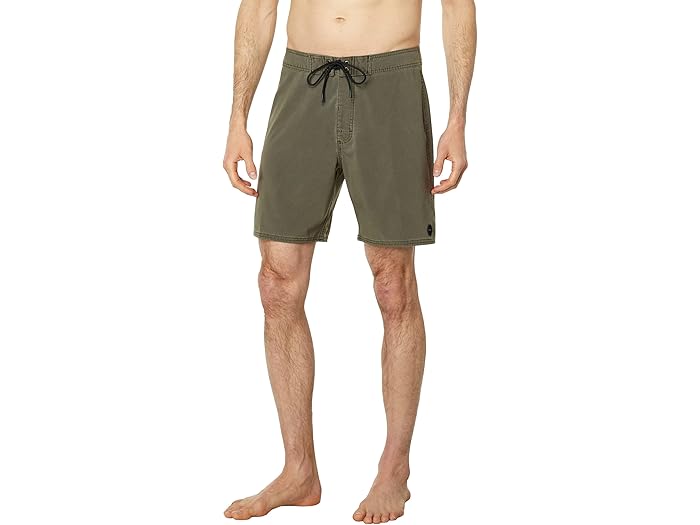 (取寄) ルーカ ヴァ ピグメント 18 トランクス RVCA VA Pigment 18" Trunks Olive