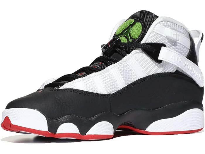 (取寄) ジョーダンキッズ ジョーダン 6 リング (ビッグ キッド) Jordan Kids Jordan 6 Rings (Big Kid) Black/University Red/White/Chlorophyll