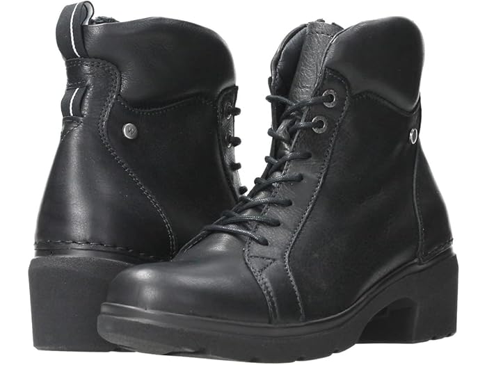 (取寄) ウォーキー ミディ ウォーターレジスタント Wolky Midi Water-Resistant Black Forest Leather