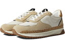 (取寄) メイドウェル キックオフ トレーナー スニーカー イン レザー アンド スポット ドット カーフ ヘア Madewell Kickoff Trainer Sneakers in Leather and Spot Dot Calf Hair Aged Stucco Multi(4)