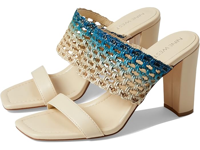 () ʥ󥦥 ߥå 2 Nine West Micks 2 White/Blue Ombre
