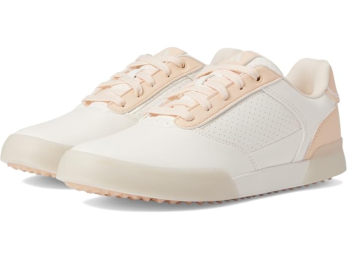 (取寄) アディダス ゴルフ レトロクロス スパイクレス ゴルフ シューズ adidas Golf Retrocross Spikeless Golf Shoes Chalk White/Chalk White/Bliss Orange