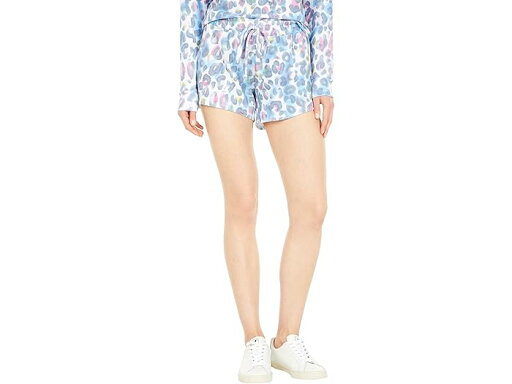 (取寄) チェイサー リサイクル コージー ニット ラウンジ ショーツ Chaser "Painted Leopard" Recycled Cozy Knit Lounge Shorts White (取寄) チェイサー リサイクル コージー ニット ラウンジ ショーツ Chaser "Painted Leopard" Recycled Cozy Knit Lounge Shorts White