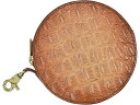 (取寄) アヌシュカ 1175 ラウンド コイン パース Anuschka 1175 Round Coin Purse Croc Embossed Carame...