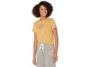 (取寄) ハーレー ナディア リブ ベビー ティー Hurley Nadya Rib Baby Tee Iced Coffee(4)
