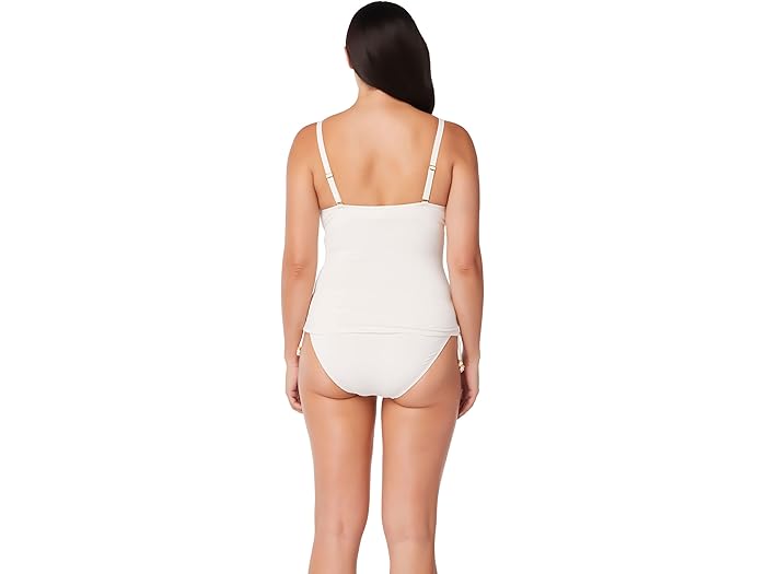 (取寄) ブルー ロッド ビーティー グラム スタンド オーバーショルダー D タンキニ Bleu Rod Beattie Glam Stand Over-the-Shoulder D Tankini Coconut Water