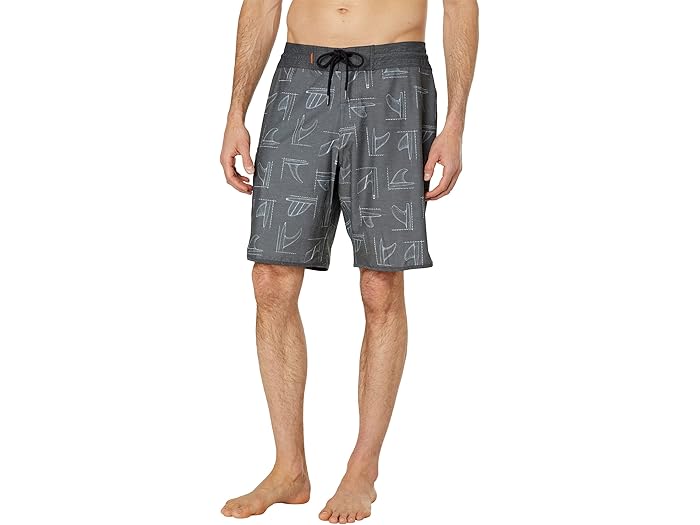 (取寄) クイックシルバー ウォーターマン フィン パーティー スカルプ Quiksilver Waterman Fin Party Scallop Black