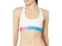 (取寄) カルバンクライン アンダーウェア ディス イズ ラブ コットン カラーブロック アンライン ブラレット Calvin Klein Underwear This Is Love Cotton Color-Block Unlined Bralette White(4)