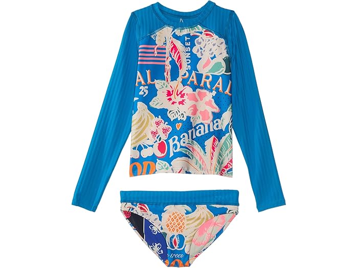 (���) ���å� ���ǥå��� ��å��� ������ ���å� (��ȥ� ���å� �ӥå� ���å�) Odyssey Rash Guard Set (Little Kid...