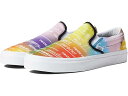 (取寄) バンズ X プライド スニーカー コレクション Vans Vans X Pride Sneaker Collection (Pride) Rainbow/True White (Classic Slip-On)
