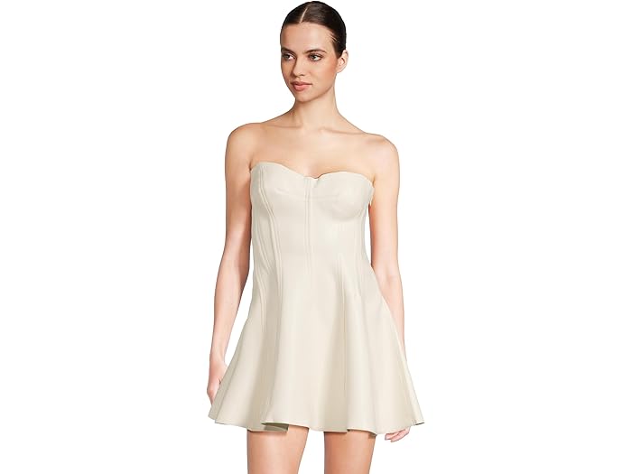 (取寄) カマリ ストラップレス グレース ミニ ドレス Strapless Grace Mini Dress Cream