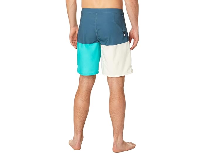 (取寄) バンズ ザ デイリー ハーフシーズ 19 ボードショーツ Vans The Daily Halfsies 19" Boardshorts Vans Teal