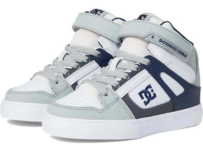 (取寄) DC キッズ ピュア ハイ トップ EV Pure High-Top EV Grey/Blue/White