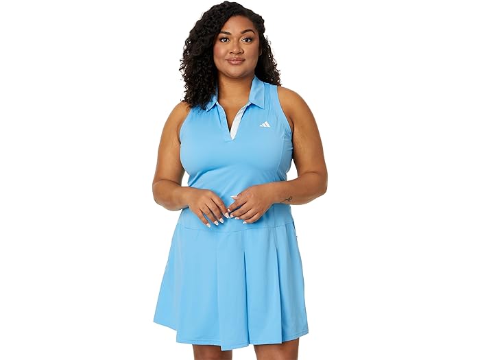 (���) ����� ����ƥ���å�365 �ץ꡼�� ����� �ɥ쥹 Ultimate365 Pleated Golf Dress Semi Blast Blue