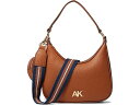 (取寄) アンクライン コンバーチブル ショルダー バッグ W/ ウエブ ストラップ アンド コイン パース Anne Klein Convertible Shoulder Bag w/ Web Strap & Coin Purse Saddle/Navy/Saddle