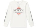 (取寄) ハーレー キッズ チェック ボックス ロング スリーブ スタック ティー (リトル キッズ) Hurley Kids Check Box Long S...