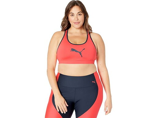 (取寄) プーマ プラス サイズ ミッド インパクト 4キープス ブラ PUMA Plus Size Mid Impact 4Keeps Bra Sunblaze/Spellbound/Cat (取寄) プーマ プラス サイズ ミッド インパクト 4キープス ブラ PUMA Plus Size Mid Impact 4Keeps Bra Sunblaze/Spellbound/Cat