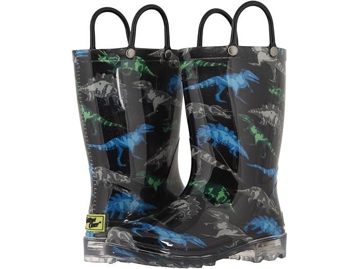 ■商品詳細 ■ブランド Western Chief KidsWestern Chief Kids ■商品名 Lighted Rain Boots (Toddler/Little Kid) ライト付きレインブーツ (トドラー/リトルキッド) ■商品状態 新品未使用・並行輸入品 ■色 Dinosaur Friends - パターン化された防水PVCアッパー、通気性のあるジャージーライニング、プルオンハンドルを備えた、これらの耐久性のあるWesternChiefKidsLighted Rain Bootsは、カレンダーで冒険を続けます。 - ミッドソールはステップごとに点灯します。 - サポート用の硬質ゴム製インナーソールとスチールシャンク。 - 強度と耐久性のためのテクスチャードラバーマッドガード。 - セルフクリーニングのトレッドパターンを備えたトラクションラバーアウトソール。 - 輸入品。 - 製品の寸法は(10 ドドラー 幅 M )サイズを用いてます。 寸法はサイズによって異なる場合がございます。予めご了承下さい。 - 測定値：重量：11オンス円周：10 34インチシャフト：6 12インチ ■備考 Lighted Rain Boots (Toddler/Little Kid) six-8743739