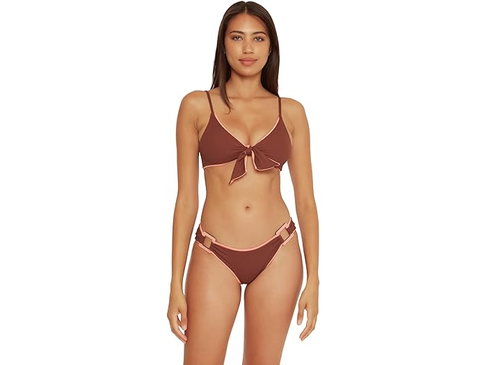 (取寄) ベッカ モダン エッジ リブ テータム マルチ ウェイ ブラ BECCA Modern Edge Rib Tatum Multi Way Bra Coconut