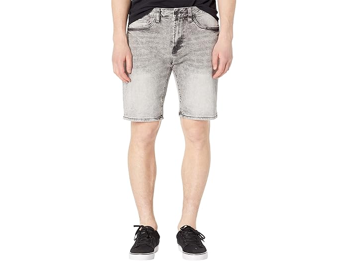 (取寄) バッファロー デビット ビトン リラックスド-フィット ストレート ショーツ ディーン Buffalo David Bitton Relaxed Straight Shorts Dean Black 2