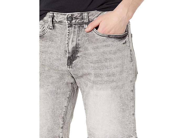 (取寄) バッファロー デビット ビトン リラックスド-フィット ストレート ショーツ ディーン Buffalo David Bitton Relaxed Straight Shorts Dean Black 2