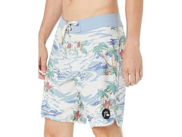(取寄) クイックシルバー ヘンプストレッチ スカルプ 19 ボードショーツ Quiksilver Hempstretch Scallop 19" Boardshorts Birch