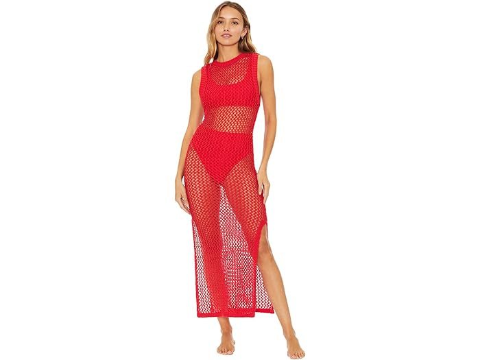 (取寄) ビーチライオット ホリー ドレス カバー-アップ Beach Riot Holly Dress Cover-Up Red