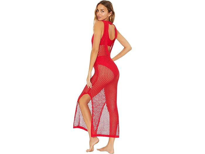 (取寄) ビーチライオット ホリー ドレス カバー-アップ Beach Riot Holly Dress Cover-Up Red