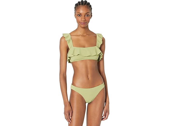 (取寄) エバージェイ ピケ ジーン ビキニ トップ Eberjey Pique Jane Bikini Top Pear