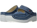 (取寄) ウォーキー ロール スリッパ Wolky Roll Slipper Denim Caviar(4)