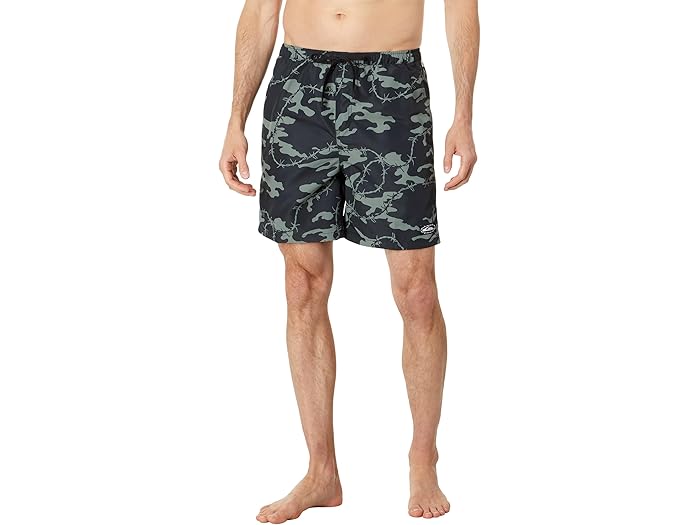 (取寄) クイックシルバー マイキー 18 ボレー Quiksilver Mikey 18" Volley Black