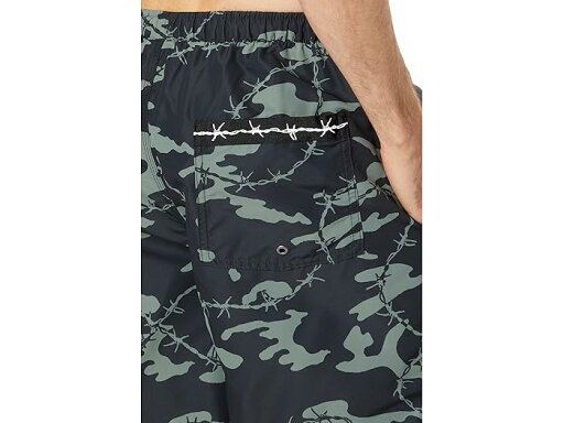 (取寄) クイックシルバー マイキー 18 ボレー Quiksilver Mikey 18" Volley Black