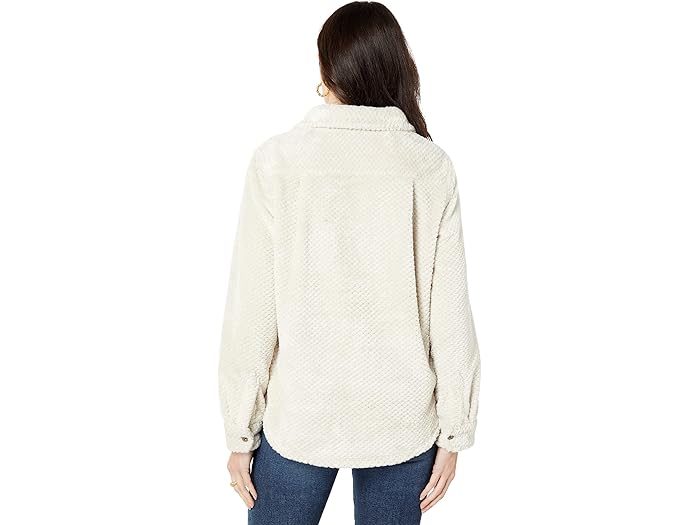 (取寄) ディラン バイ トゥルー グリット ポイント デューン シェルパ タッカー シャツ ジャケット Dylan by True Grit Point Dune Sherpa Tucker Shirt Jacket Oatmeal