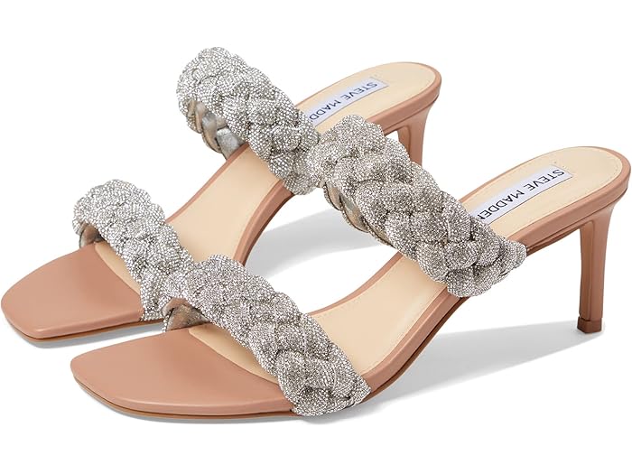 楽天ジェットラグ楽天市場店（取寄） スティーブマデン ヒールド サンダル Steve Madden Prema-R Heeled Sandal Silver Multi