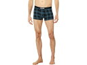 (取寄) ボス ボールド ロゴ プレイド コットン ストレッチ トランクス BOSS Bold Logo Plaid Cotton Stretch Trunks...