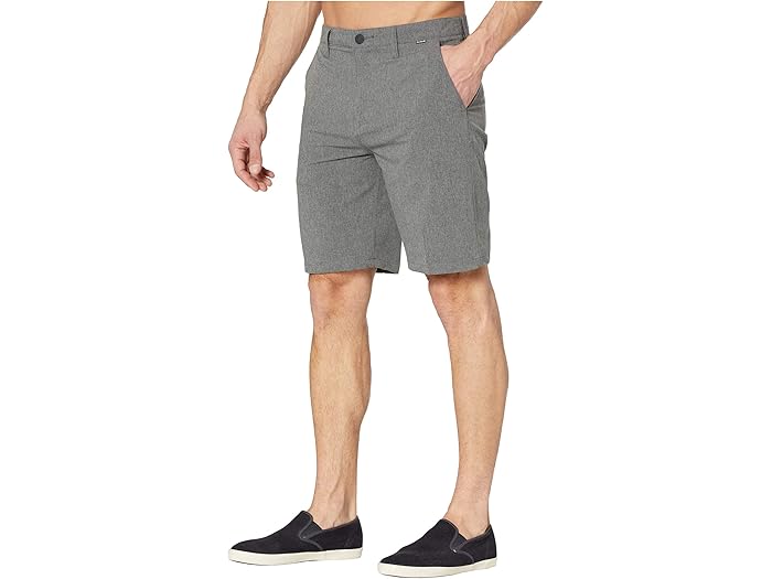 (取寄) ハーレー 20 4-ウェイ ストレッチ ボードショーツ Hurley 20" 4-Way Stretch Boardshorts Black Heather
