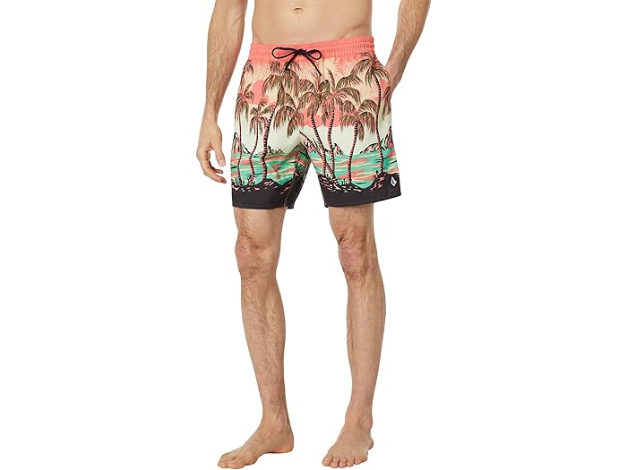 (取寄) ボルコム ノベルティ 17 トランクス Volcom Novelty 17" Trunks Living Coral