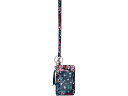 (取寄) ヴェラ ブラッドリー パフォーマンス ツイル ジップ Id ケース アンド ランヤード コンボ Vera Bradley Performance Tw...