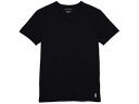 (取寄) サイコ バニー 2-パック V-ネック アンダーウェア ティー Psycho Bunny 2-Pack V-Neck Underwear Tee Bl...
