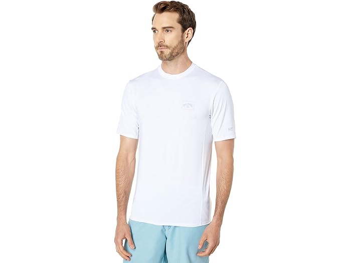 (取寄) ビラボン アーチ メッシュ ルーズ フィット ショート スリーブ サーフ ティー Billabong Arch Mesh Loose Fit Short Sleeve Surf Tee White 1