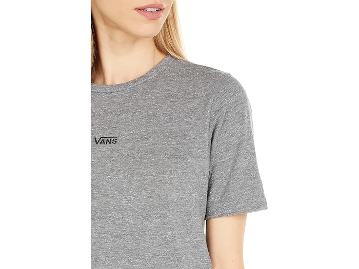 (取寄) バンズ フライング V クロップ クルー スポーツ ティー Vans Flying V Crop Crew Sport Tee Grey Heather