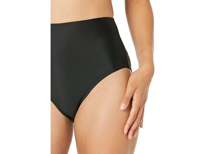 (取寄) メイドウェル セカンド ウェーブ レトロ ハイウエスト ビキニ ボトム Madewell Madewell Second Wave Retro High-Waisted Bikini Bottom True Black