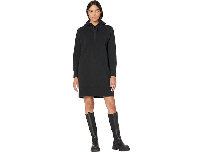 () ᥤɥ ѡ  ɥ쥹 Madewell Hoodie Sweater Dress Heather Charco...