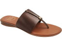 (取寄) アンドレアスース ナイス フェザーウェイト フラッツ サンダル Andre Assous Nice Featherweight Flat Sandal Bronze