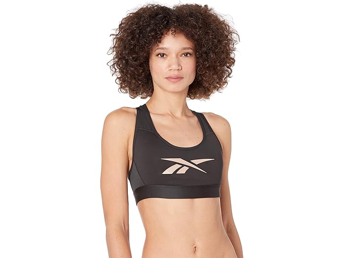 () ꡼ܥå ҡ 졼 ѥåƥå ֥ Reebok Hero Racer Padded Bra Black/Rose ...